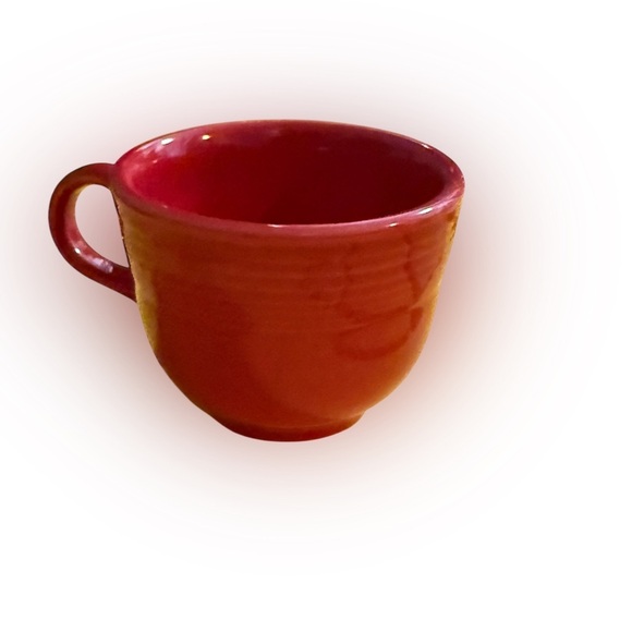 Fiesta Homer Laughlin Mug - Scarlet Red - Picture 1 of 4